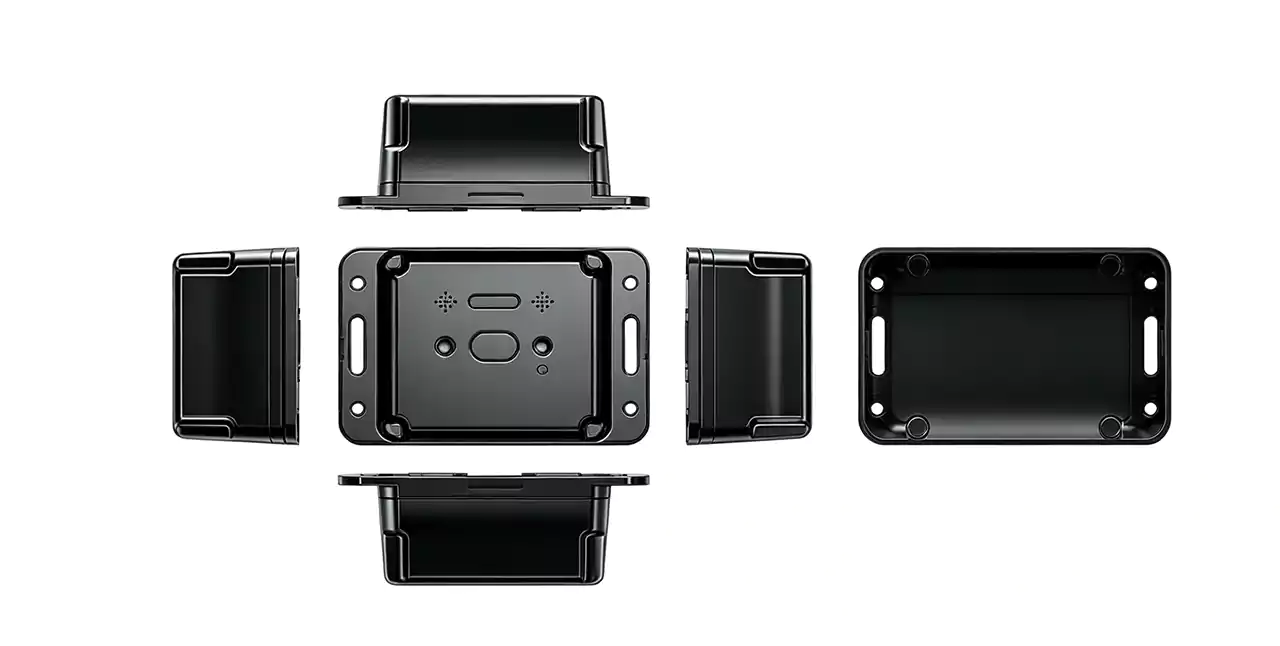 G908G asset tracker front view – 360g, 6000mAh battery, IP67 waterproof