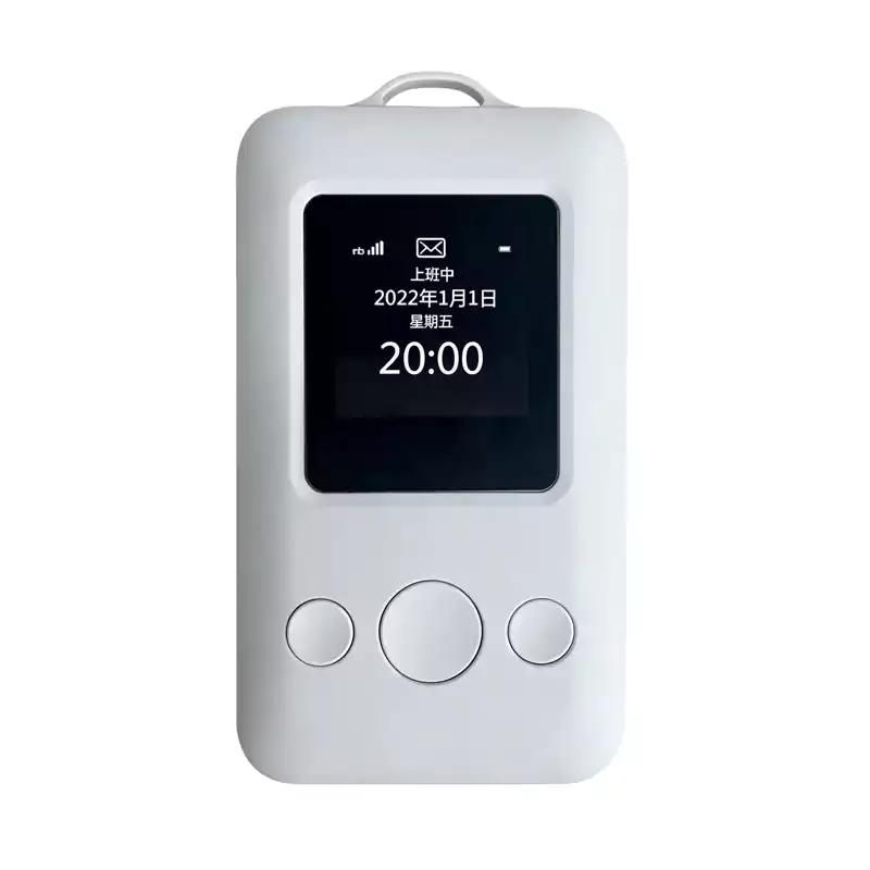 G818 Series: Large-Screen Positioning Badge with 1.54" Display for Elderly