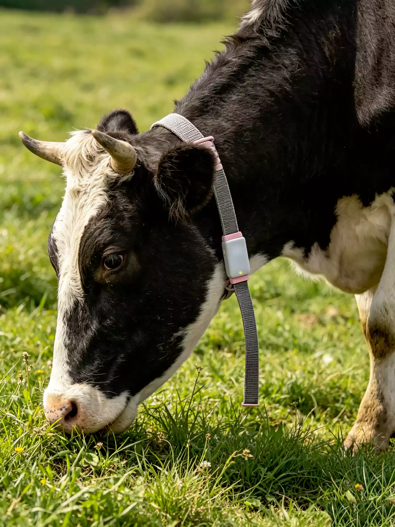 G608 series tracker mounted on a livestock ear tag or collar