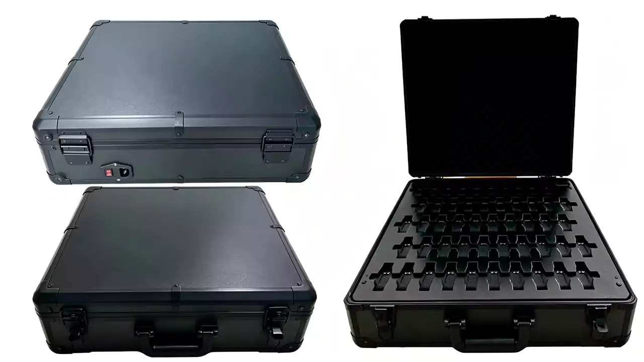 Portable Watch Charging Suitcase for W200 and W300 Series (16/32-Slot)