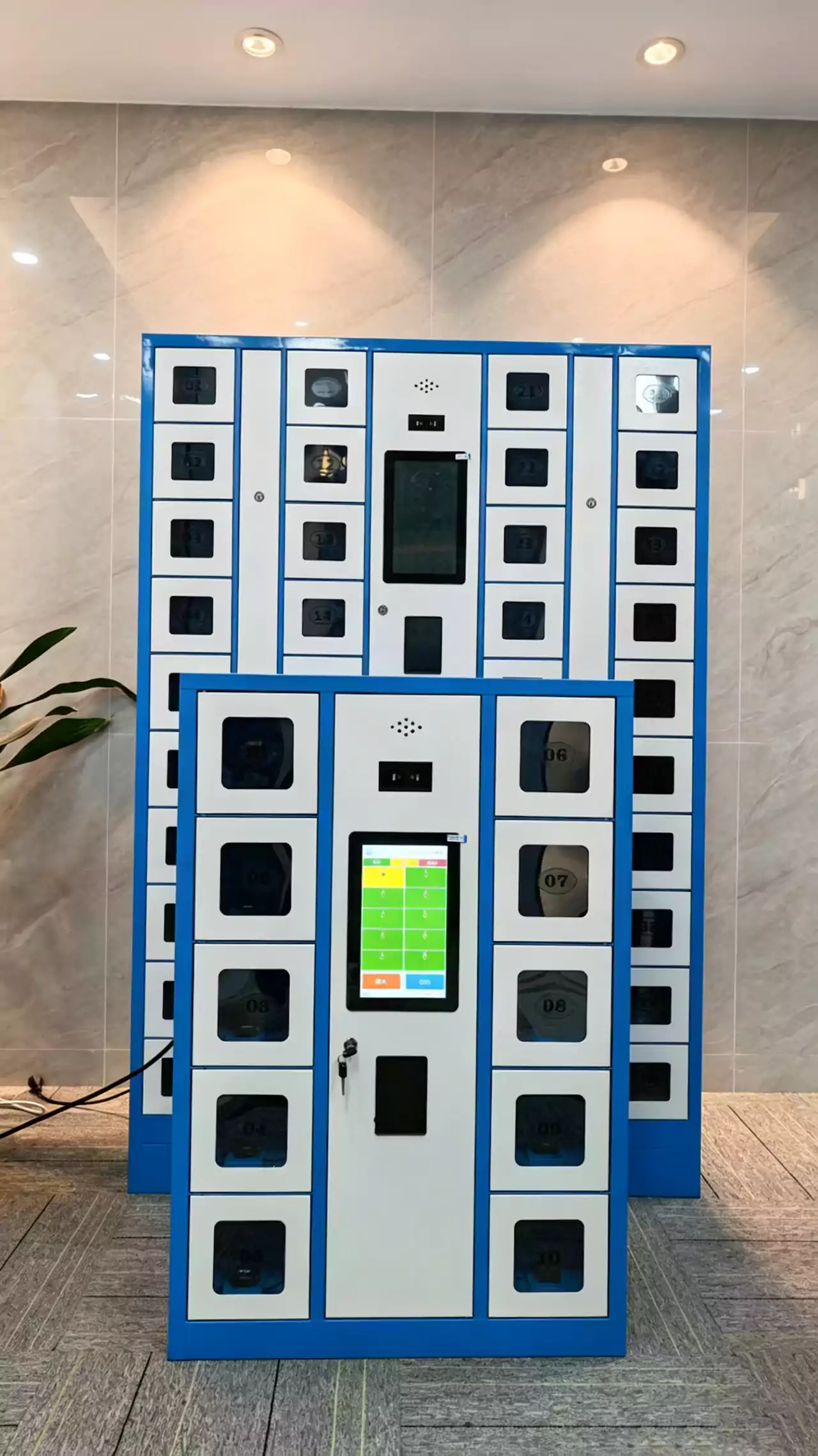 Portable Charging Suitcase – 50-slot or 24-slot, customizable logo