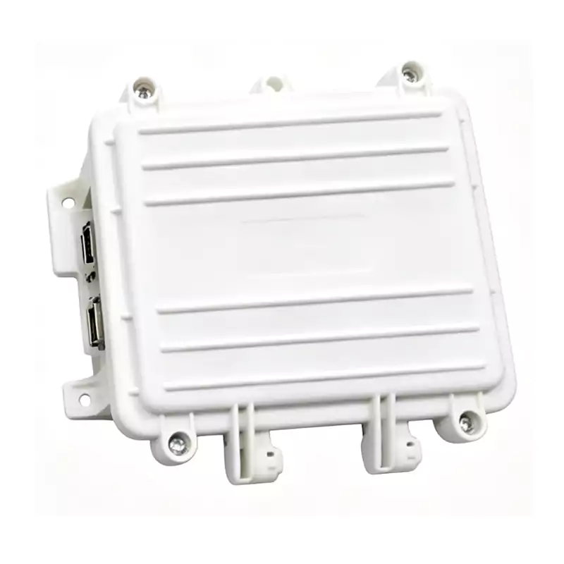 OV125 LF activator, rugged ABS+PC enclosure with dual external antenna ports, 253x250x100mm