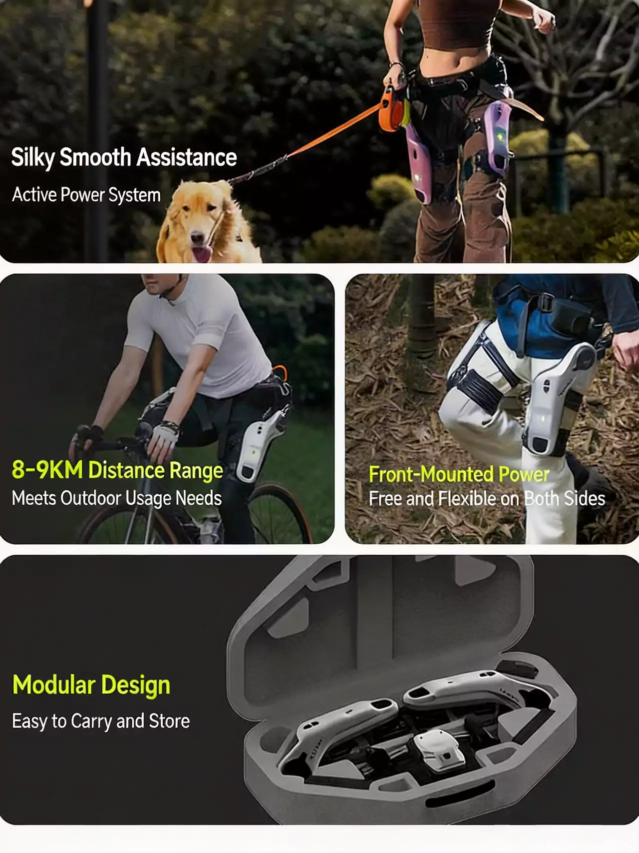 VIATRIX Range-Extending Power Exoskeleton Robot | FLOAT360 & AI Gait